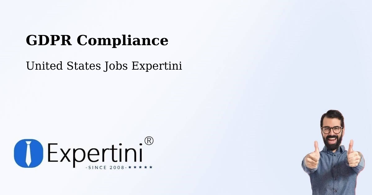 EU GDPR Compliance Statement – Random Lake - United States Jobs Expertini