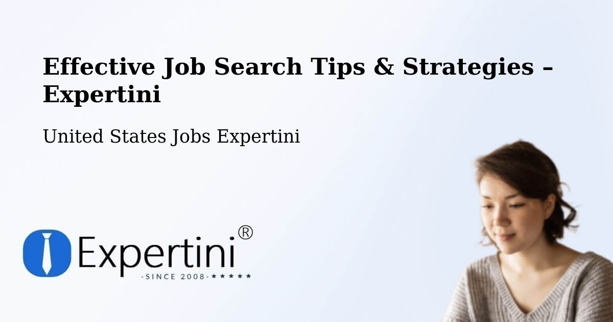 Job Search Tips & Strategies for Job Seekers – Random Lake - Random Lake, United States Jobs Expertini