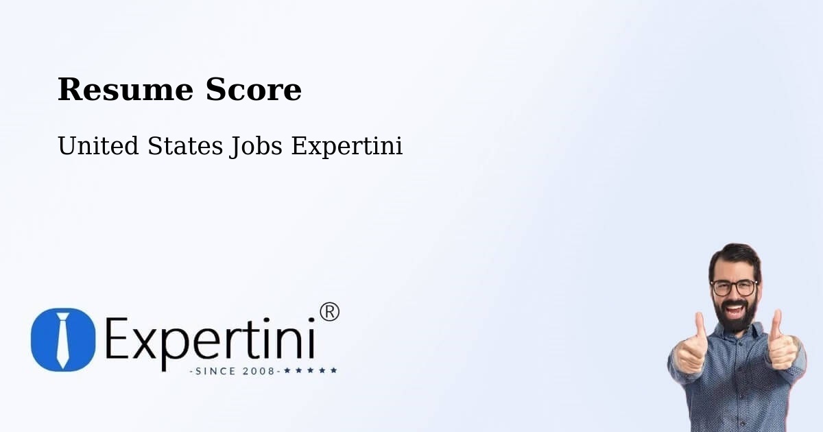 Resume Score & Job Description Match Tool – Random Lake - United States Jobs Expertini